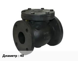 Клапан чугунный 40 обратный, пружинный